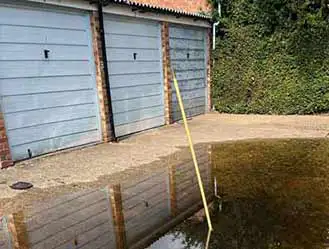 Flooding Garages in Staines