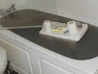 Blocked Bath in Walton on Thames